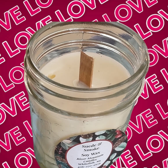 candle Other - Sued and Smoke candle